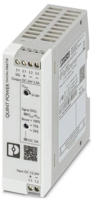 Phoenix Contact 1066718 DC/DC-Wandler 24 V/DC 2.5A Inhalt 1St.