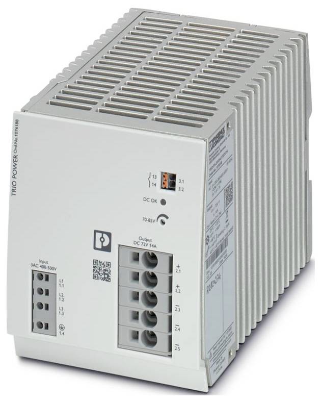 Phoenix Contact 1076188 Stromversorgung 72 V/DC 14A 1335.1 VA Inhalt 1St.