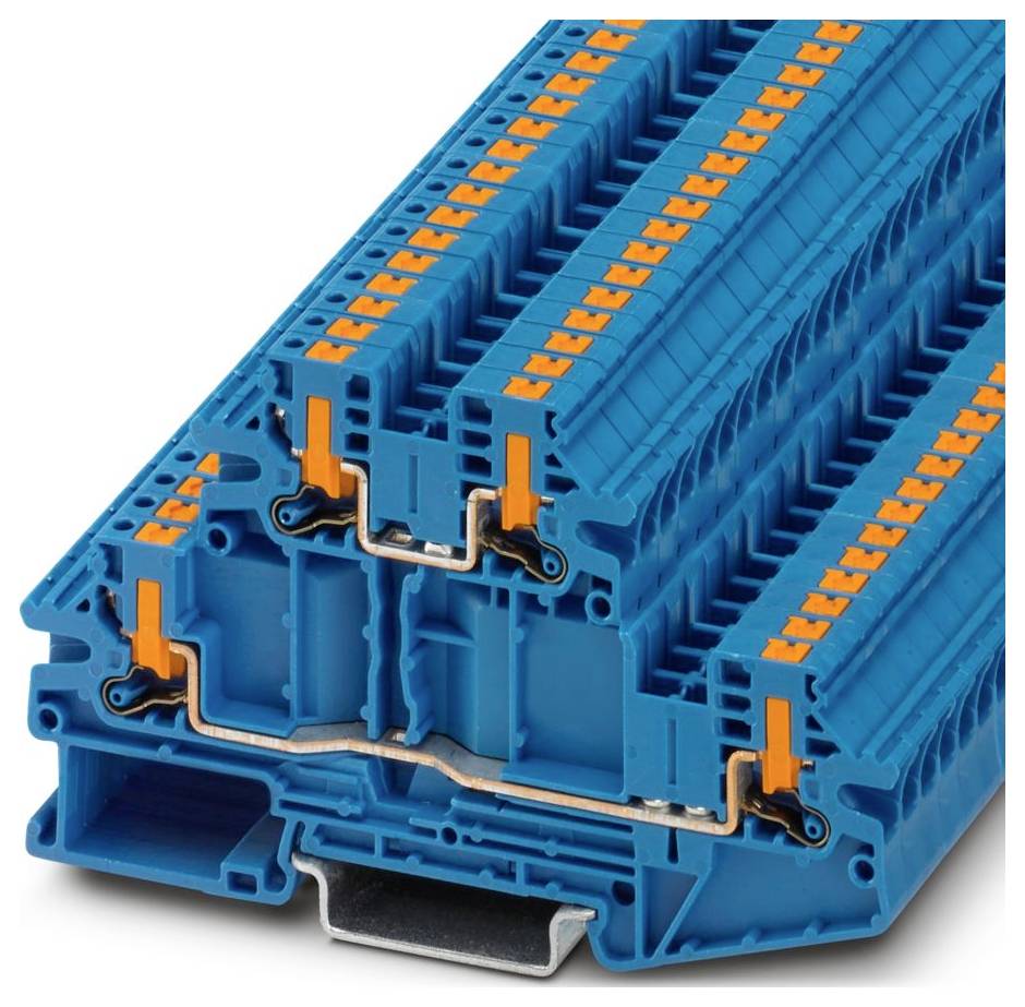 Phoenix Contact 1079074 Doppelstockklemme Blau 50St.