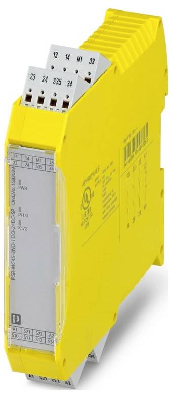Phoenix Contact Sicherheitsrelais PSR-MC45-3NO-1DO-24DC-SP (B x H x T) 22.5 x 117.4 x 114.5mm 1St.