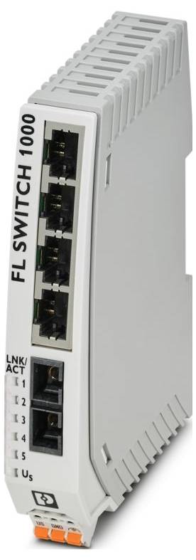 Phoenix Contact 1085214 FL SWITCH 1004N-FX SM Industrial Ethernet Switch
