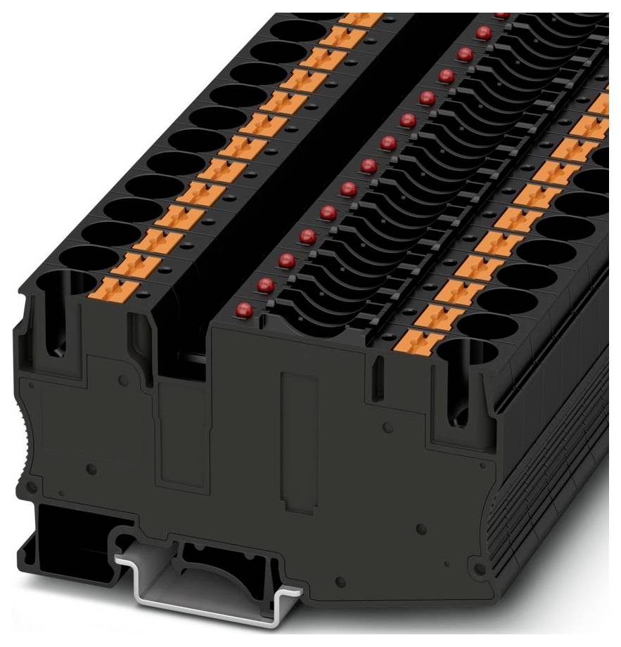 Phoenix Contact 1088500 Sicherungsreihenklemme Schwarz 25St.