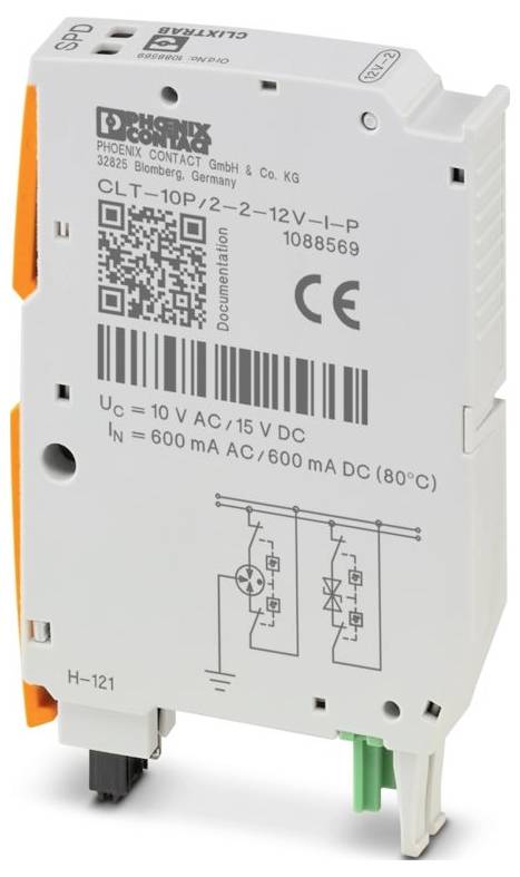 Phoenix Contact 1088569 CLT-10P/2-2-12V-I-P Überspannungsschutz-Stecker 1St.