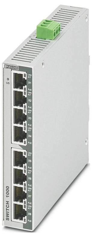 Phoenix Contact 1102079 FL SWITCH 1000-8POE-GT Industrial Ethernet Switch