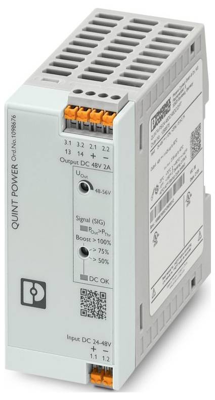 Phoenix Contact 1098676 DC/DC-Wandler 48 V/DC 2A Inhalt 1St.
