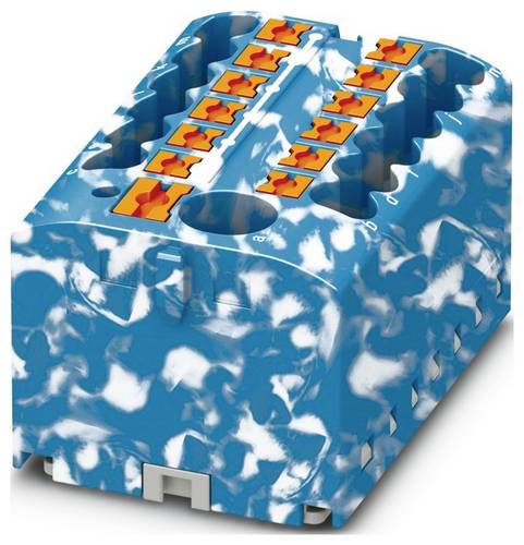 PHOE 1091672 - Verteilerblock PTFIX, 12x2,5, blau/weiß