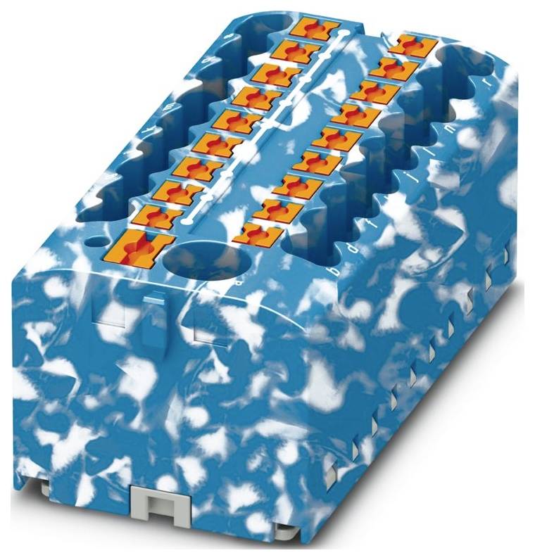 Phoenix Contact 1091673 Verteilerblock Blau-Weiß 8St.