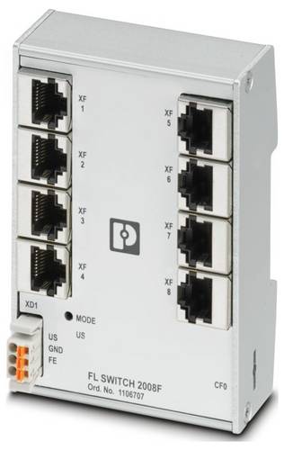 Phoenix Contact 1106707 FL SWITCH 2008F Industrial Ethernet Switch