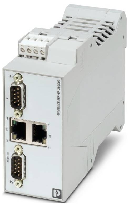 Phoenix Contact 1105709GW PN/MODBUS 2E/2DB9 Schnittstellen-Wandler RJ-45, Sub-D9 1St.