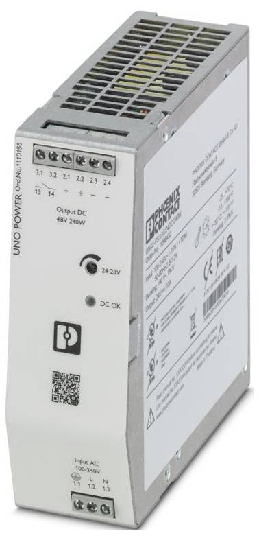Phoenix Contact 1110155 Stromversorgung 48 V/DC 5A Inhalt 1St.