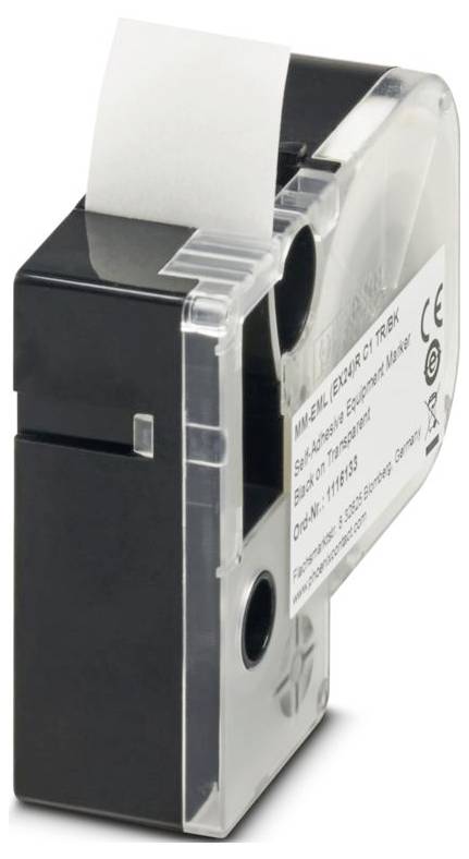 Phoenix Contact 1116133 MM-EML (EX24)R C1 TR/BK Etikett 22 x 8000mm Anzahl Etiketten: 1