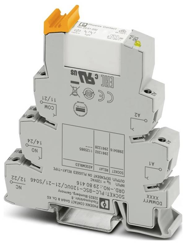 Phoenix Contact PLC-RSC-120UC/21-21/SO46 Relaismodul 2 Wechsler 10St.