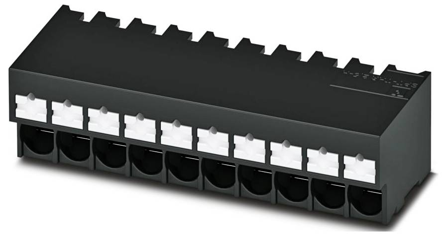 Phoenix Contact 1135284 Leiterplattenklemme Schwarz 125St.
