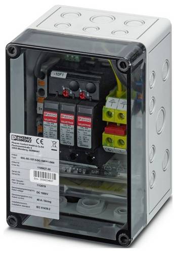Phoenix Contact 1182566 SOL-SC-1ST-0-DC-1MPPT-1000 Generatoranschlusskasten