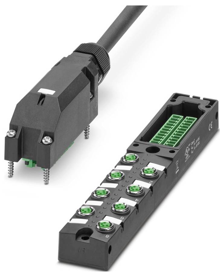 Phoenix Contact SACB- 8/4-L-C-M8 HD/10,0 PUR 1197618 Sensor-/Aktor-Box 1St.