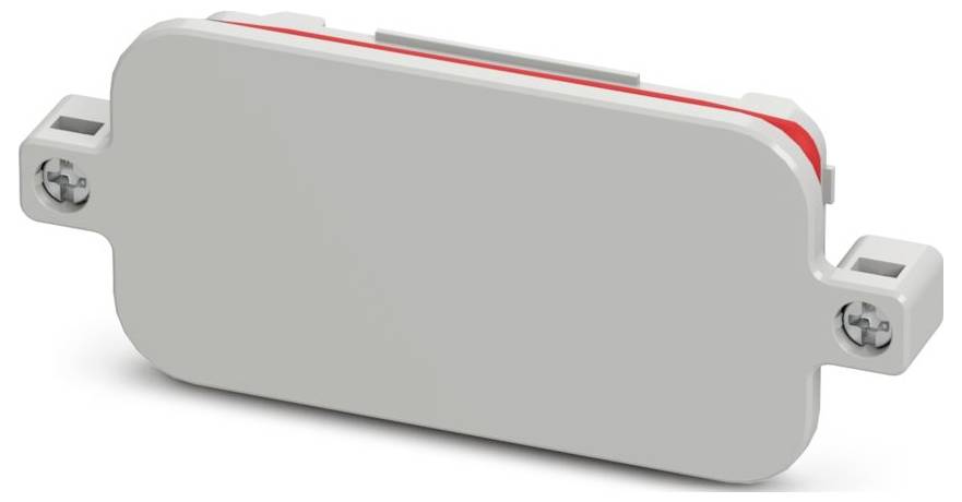 Phoenix Contact ECS-P-64X80-S-UV-B GY 1186435 Frontplatte 97 x 15 x 42 Grau (RAL 7042) 10St.