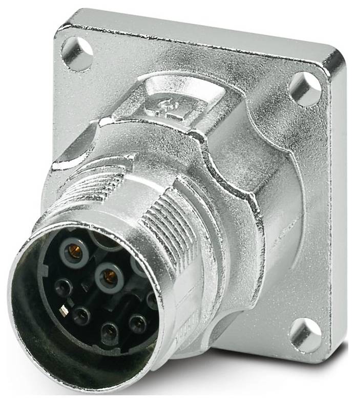 Ein grün und orange farbiger elektrischer Stecker mit den Nummern „1