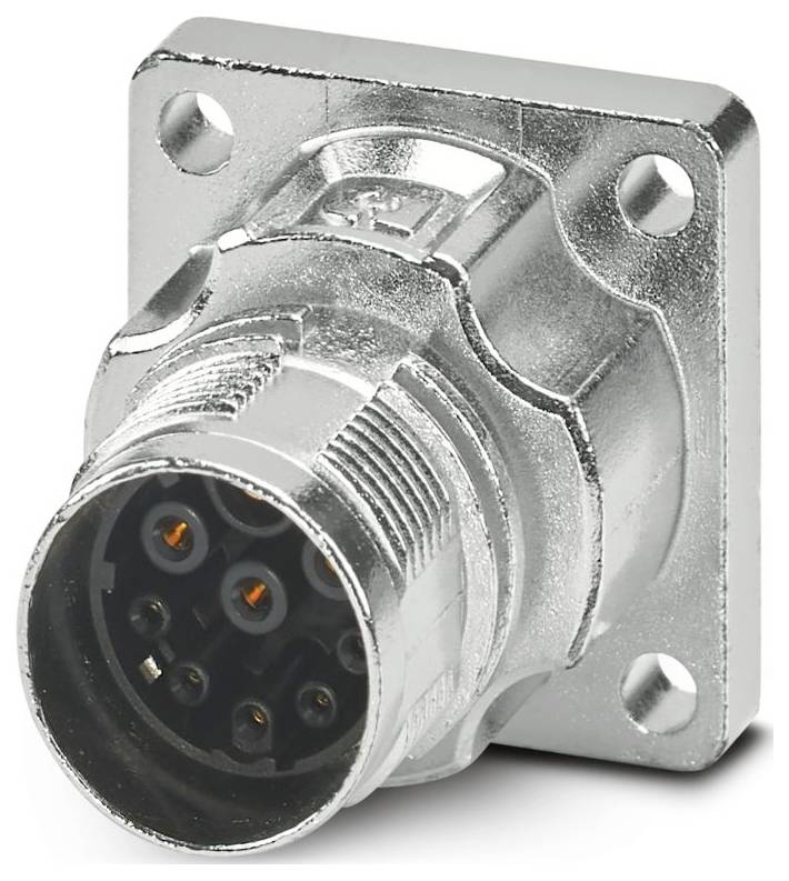 Ein RJ45-Ethernet-Steckverbinder mit Metallgehäuse und zwei LED-Anzeigelichtern, verwendet für Netzwerkkabelverbindungen in elektronischen Geräten.