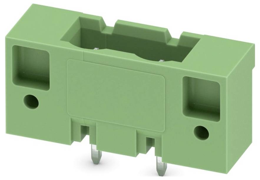 Grüner 12-poliger Elektrostecker mit nummerierten Anschlüssen, verwendet für Verdrahtungsanwendungen. Rechteckige Form mit Anschlüssen, die in zwei Reihen angeordnet sind.