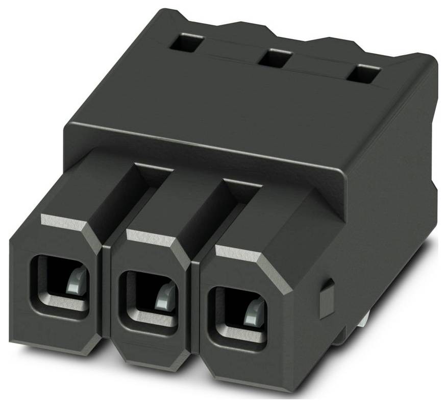 Grüner Klemmenblock mit mehreren Schraubklemmen zum Befestigen von Drähten, verwendet in elektrotechnischen und elektronischen Anwendungen.