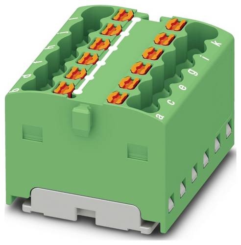 Phoenix Contact Einsteck Verteilerblock 12-polig , 14 AWG, 17.5A / 450 V, 2.5mm², Polyamid, Packung a 20 Stück