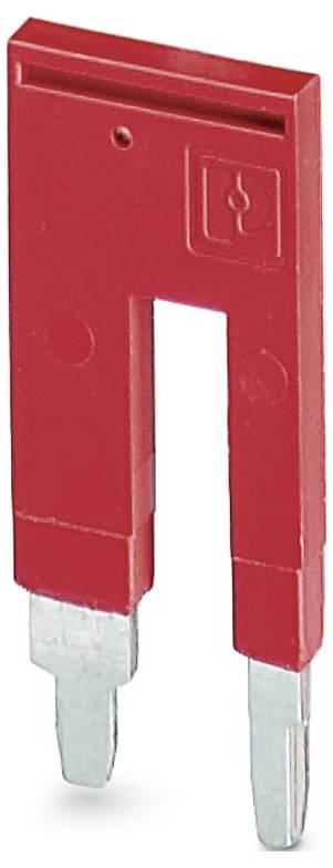 Rote Sicherungszange mit Metallzinken zum sicheren Entfernen von Sicherungen.