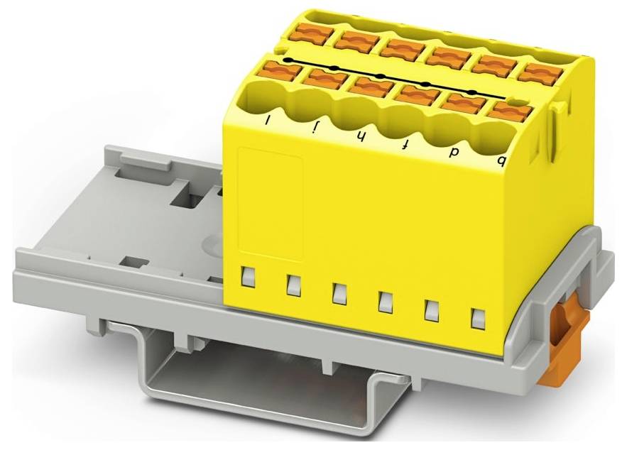 Phoenix Contact 3273028 Verteilerblock Gelb 8St.