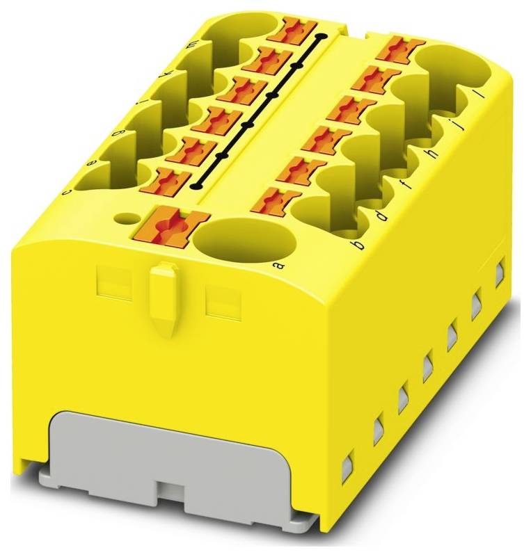Phoenix Contact 3273884 Verteilerblock Gelb 8St.