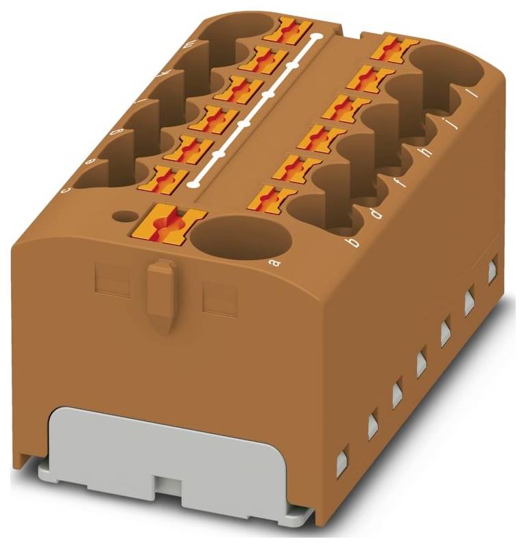 Phoenix Contact 3273888 Verteilerblock Braun 8St.