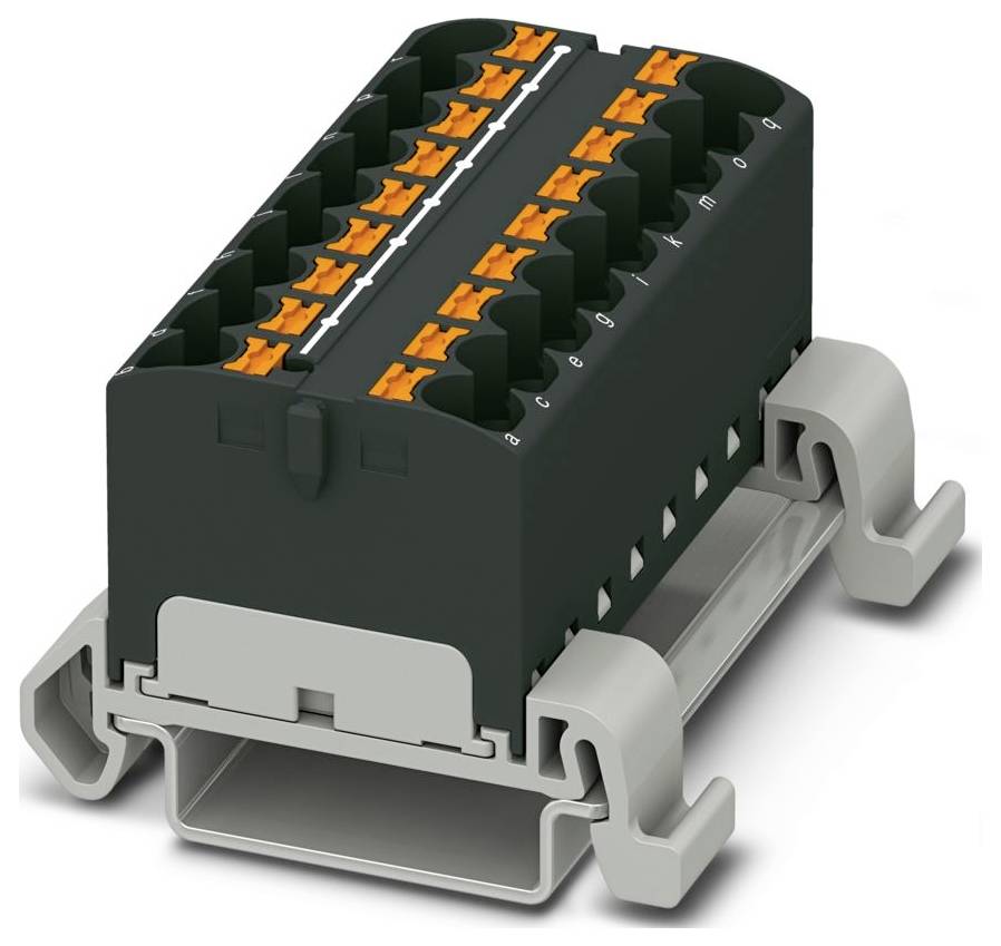 Phoenix Contact 3273716 Verteilerblock Schwarz 8St.