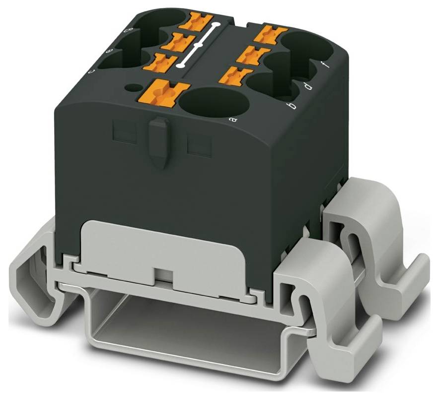 Phoenix Contact 3273738 Verteilerblock Schwarz 8St.