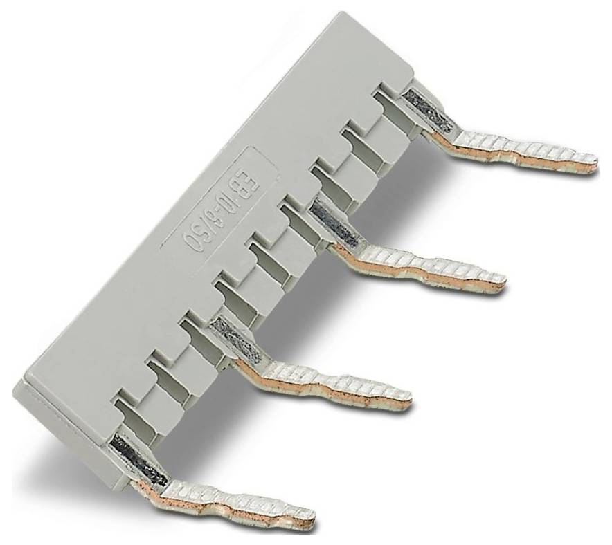 Ein rechteckiger grüner elektrischer Klemmblock mit mehreren orangefarbenen Anschllusspunkten zur Verdrahtung, der in elektronischen Baugruppen verwendet wird.