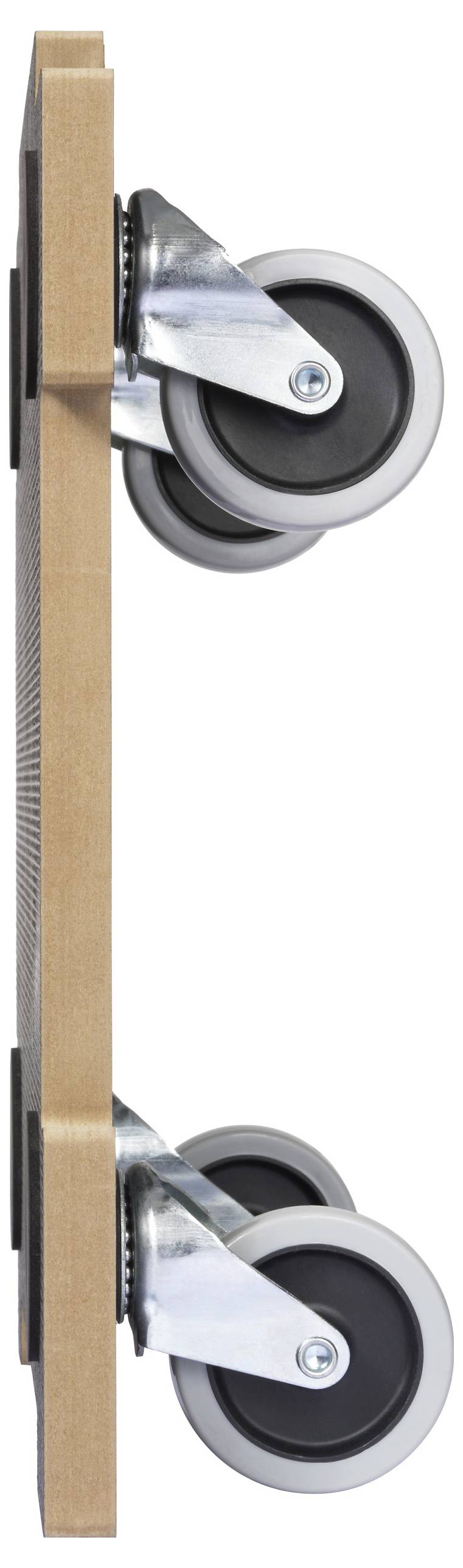 TOOLCRAFT TO-10748217 Rollplatte MDF Traglast (max.): 200kg 390mm x 390mm x 110mm