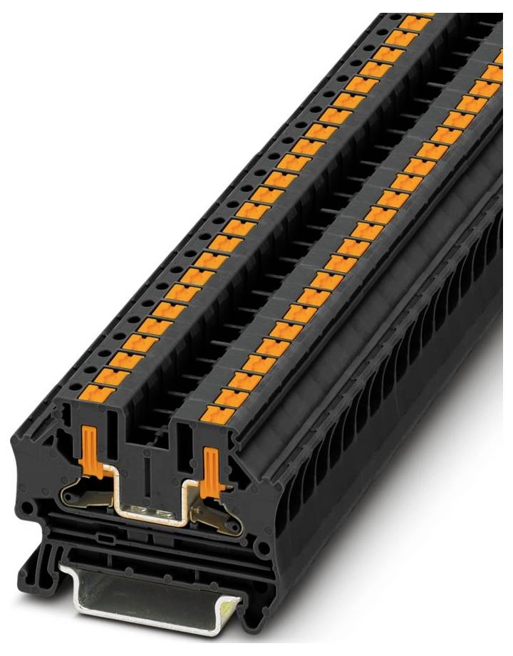 Phoenix Contact 1291849 Durchgangsklemme Schwarz 100 St.