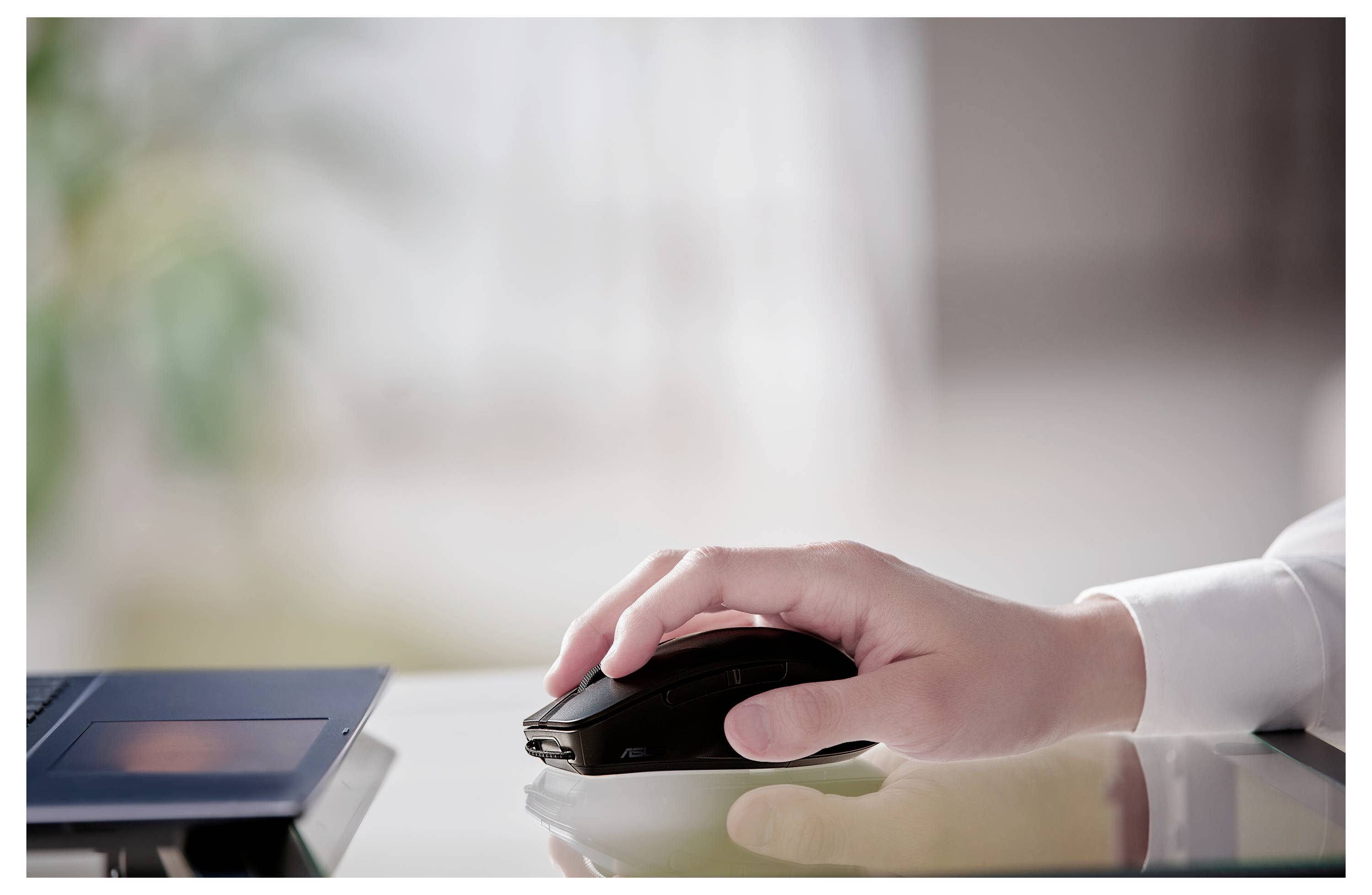 Asus MD200 Maus, schwarz Maus Optisch Schwarz 6 Tasten 4200 dpi