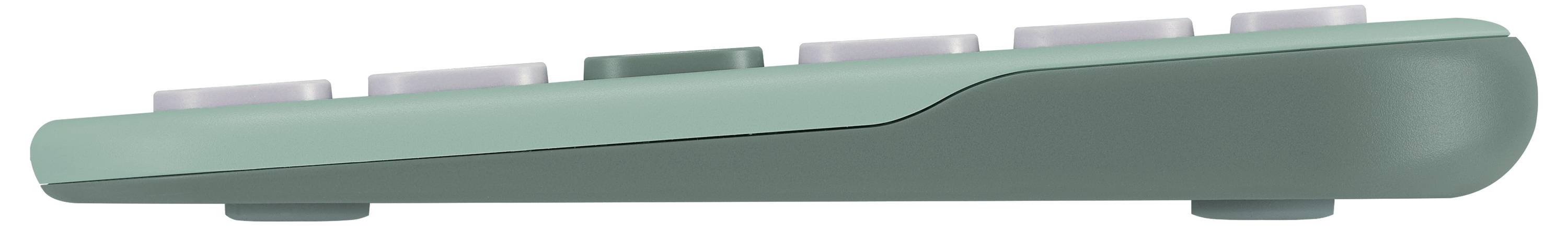 Asus KW100 KEYBOARD/GN/GE/81 Kabellos Tastatur Deutsch, QWERTZ, Mac Grün, Hellgrün