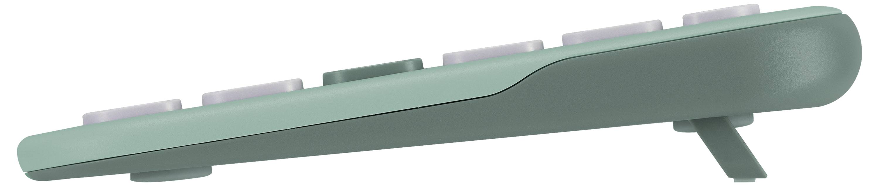 Asus KW100 KEYBOARD/GN/GE/81 Kabellos Tastatur Deutsch, QWERTZ, Mac Grün, Hellgrün