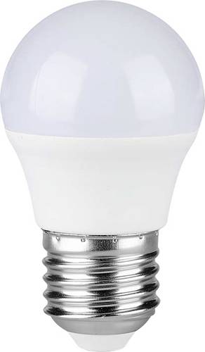 V-TAC 217409 LED EEK F (A - G) E27 Birnenform 4.5 W Weiß (Ø x H) 46 mm x 82 mm