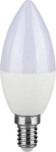 V-TAC 2142411 LED EEK F (A - G) E14 Kerzenform 4.5 W Weiß (Ø x H) 36.5 mm x 100 mm