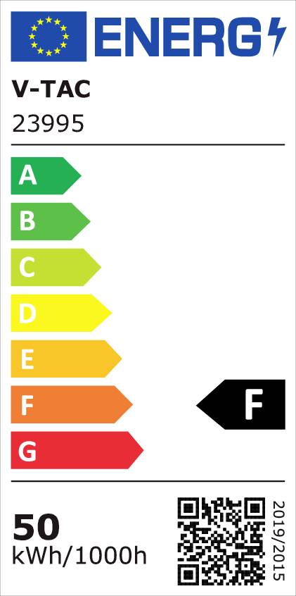 V-TAC VT-44054 23995 LED-Flutlichtstrahler EEK: F (A - G) 50 W Leuchtfarben: Warmweiß