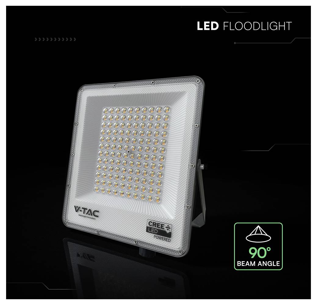 V-TAC VT-44110CCT 240716 LED-Außenstrahler EEK: F (A - G) 100W