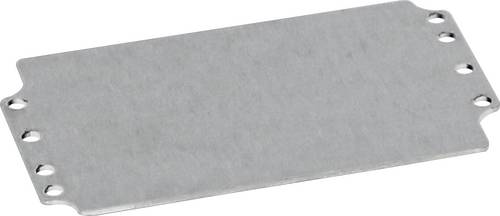 Rittal 9105700 Montageplatte für GA-Gehäuse 9105210, BH 114x69mm Montageplatte Stahl 10 St.