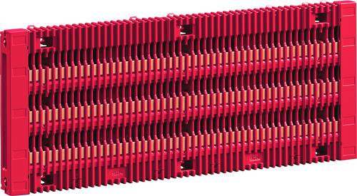 Rittal 9360064 RiLineX Board 550 A, 3-polig, 60 mm, inkl. Sammelschienen 30x5 mm, B: 505 mm Sammels