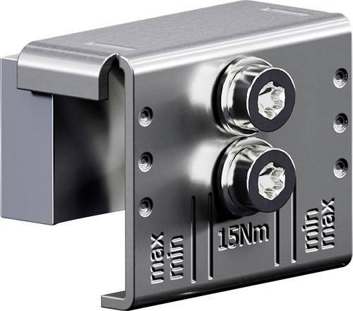 Rittal 9365003 Anreihverbinder für E-Cu 15x5-30x10 mm, L: 45 mm Verbinder 3 St.