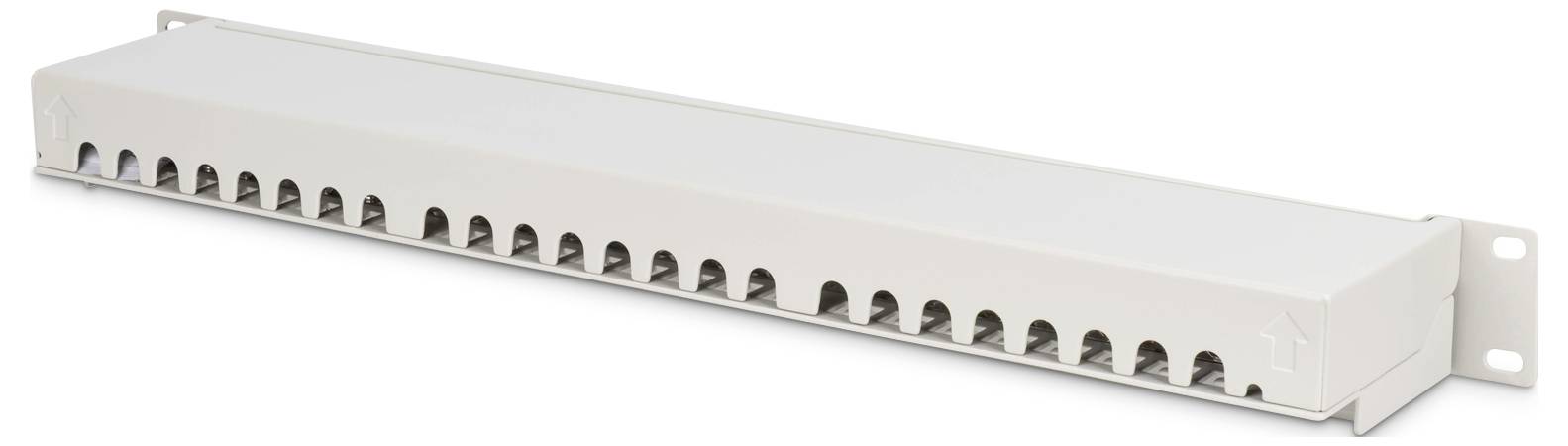Digitus DN-91624S Patch-Panel 483mm (19") CAT 6 1 HE Grau Bestückt