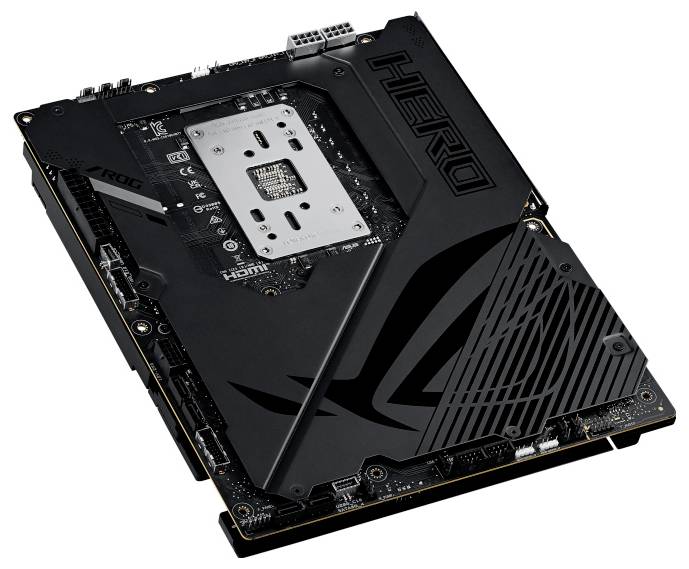 Eine schwarze Computerplatine mit der Aufschrift 