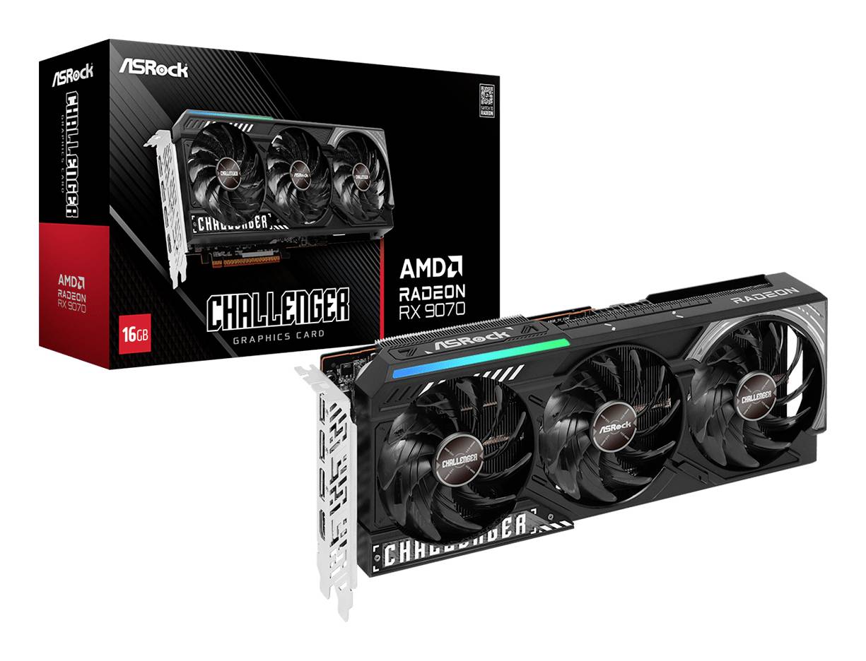 ASRock Grafikkarte Radeon RX 9070 XT 16 GB