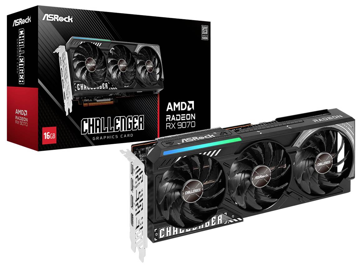 ASRock Grafikkarte Radeon RX 9070 XT 16 GB