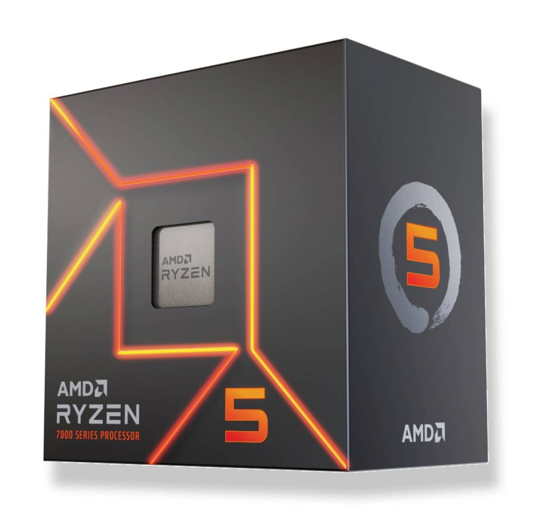 AMD Ryzen 5 7400 6 x 3.3GHz Hexa Core Prozessor (CPU) Boxed Sockel (PC): AMD® AM5 65W