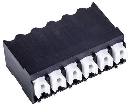 PTR Hartmann 54601089302R Printklemme 1.5mm² Polzahl 8 Schwarz Tape on Full reel